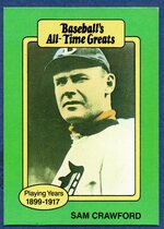 1987 Hygrade All-Time Greats #NNO Sam Crawford