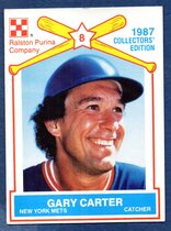 1987 Ralston Purina #9 Gary Carter