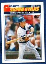 1990 Topps K-Mart Super Stars #2 Ryne Sandberg
