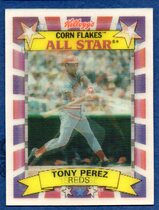 1992 Kelloggs 3-D #2 Tony Perez