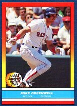 1988 Fleer Hottest Stars #14 Mike Greenwell
