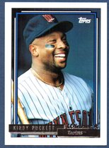 1992 Topps Gold Winners #575 Kirby Puckett