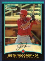 2001 Bowman Chrome #194 Justin Woodrow