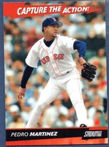 2001 Stadium Club Capture the Action #CA8 Pedro Martinez