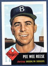 1991 Topps Archives 1953 #76 Pee Wee Reese