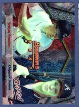 1994 Bowman Bowmans Best Blue #108 Travis Fryman|Chipper Jones