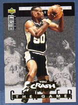 1994 Upper Deck Collectors Choice Crash the Game Rebounds Redemption #R12 David Robinson