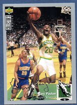 1994 Upper Deck Collectors Choice Silver Signature #220 Gary Payton