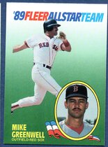 1989 Fleer All Stars #6 Mike Greenwell
