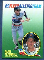 1989 Fleer All Stars #11 Alan Trammell
