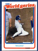 1989 Fleer World Series #6 Orel Hershiser