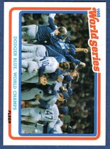 1989 Fleer World Series #12 Dodger Blue