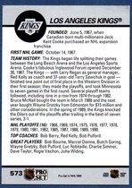1990 Pro Set Base Set #573 L.A. Kings Logo