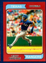 2023 Topps Heritage Red Border #323 Leody Taveras