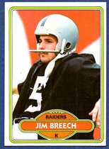 1980 Topps Base Set #107 Jim Breech