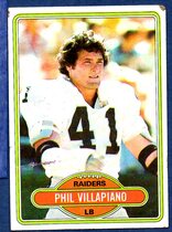 1980 Topps Base Set #23 Phil Villapiano