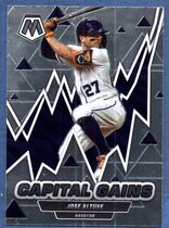 2022 Panini Mosaic Capital Gains #CG-7 Jose Altuve