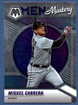 2022 Panini Mosaic Men of Mastery #11 Miguel Cabrera