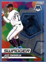 2022 Panini Mosaic Swagger #SW-4 Jazz Chisholm