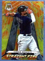 2022 Panini Mosaic Straight Fire #SF-15 Xander Bogaerts