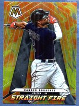 2022 Panini Mosaic Straight Fire #15 Xander Bogaerts