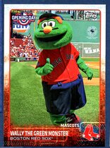 2015 Topps Opening Day Mascots #M-04 Wally The Green Monster