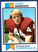 1973 Topps Base Set #485 Donny Anderson