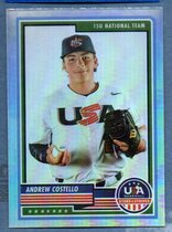 2023 Panini USA BB Stars n Stripes Silver #24 Andrew Costello