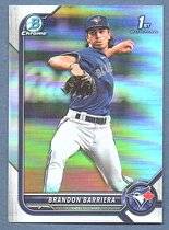 2022 Bowman Chrome Draft Refractor #BDC-21 Brandon Barriera