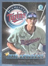 2022 Bowman Chrome Draft Heir Apparent #HA-7 Brooks Lee