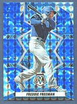 2022 Panini Mosaic Blue Camo #91 Freddie Freeman
