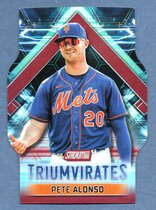 2023 Stadium Club Triumvirates #T-11 Pete Alonso