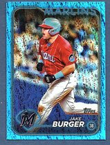 2024 Topps Blue Holofoil #125 Jake Burger