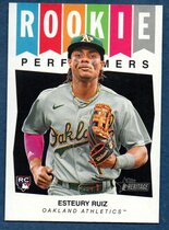 2023 Topps Heritage High Number Rookie Performers #RP-2 Esteury Ruiz
