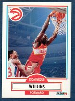1990 Fleer Base Set #6 Dominique Wilkins