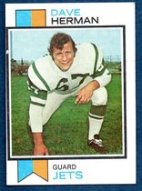 1973 Topps Base Set #126 Dave Herman