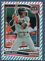 2024 Panini Stars & Stripes Stripes #34 Manny Marin