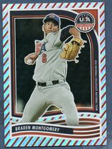 2024 Panini Stars & Stripes Stripes #95 Braden Montgomery