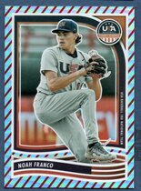 2024 Panini Stars & Stripes Stripes #1 Noah Franco