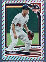 2024 Panini Stars & Stripes Stripes #142 Brady Ebel