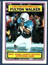 1983 Topps Base Set #9 Fulton Walker