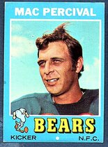 1971 Topps Base Set #176 Mac Percival