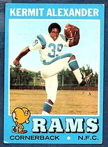 1971 Topps Base Set #243 Kermit Alexander