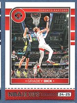 2024 Panini NBA Hoops #42 Gradey Dick