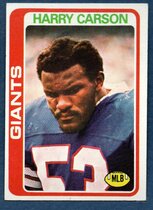 1978 Topps Base Set #393 Harry Carson