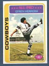 1978 Topps Base Set #410 Efren Herrera