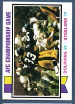 1973 Topps Base Set #138 AFC Championship