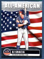 2026 Panini Prizm Stars & Stripes All-American #2 Aj Gracia