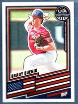 2026 Panini Prizm Stars & Stripes #63 Brady Buenik