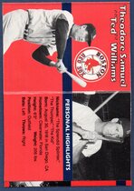 1990 CMC Collect A Books #23 Ted Williams